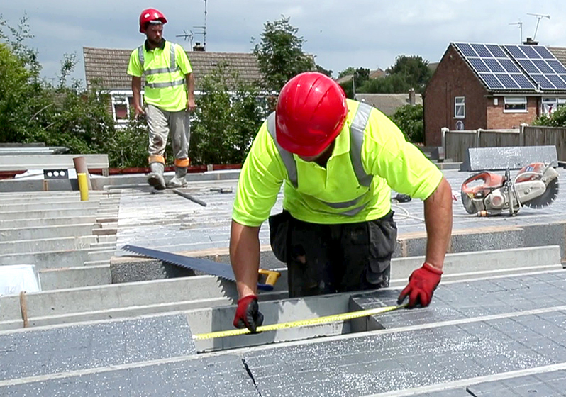 expanded polystyrene EPS airpop flooring insulation – easy to install