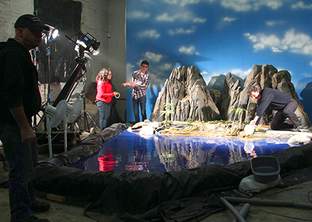 EPS film and theatre sets